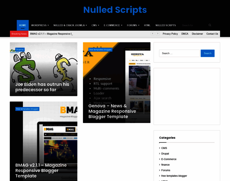 Nulled-scripts.info thumbnail