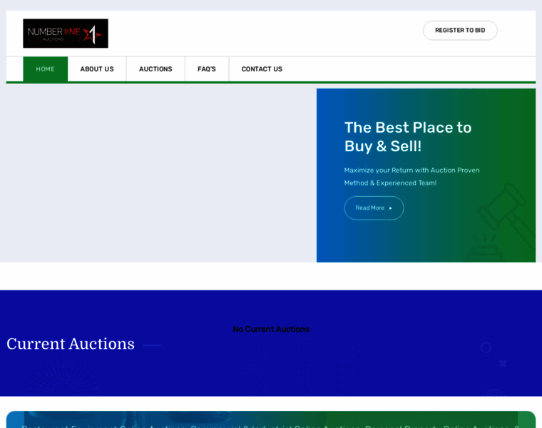 Numberoneauctions.com thumbnail