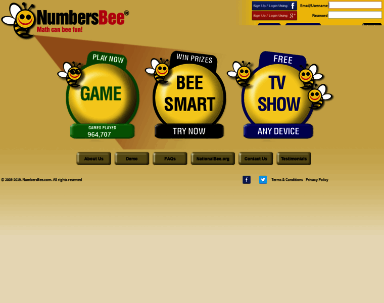 Numbersbee.com thumbnail