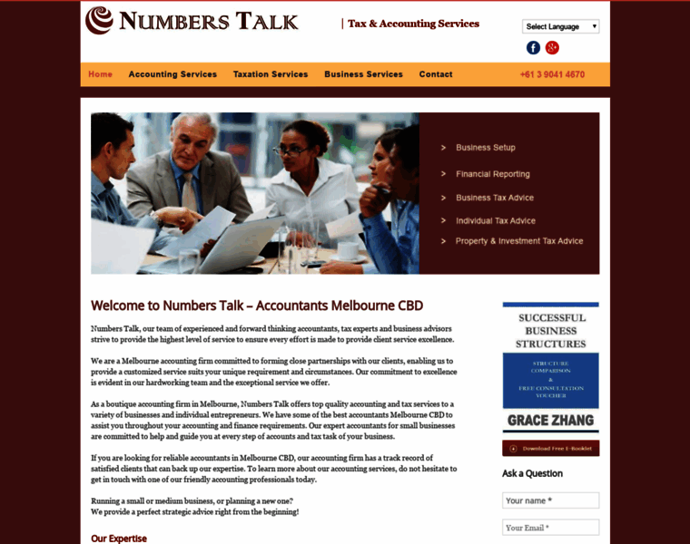 Numberstalk.com.au thumbnail