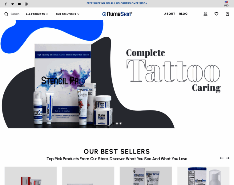 Numbskin.com thumbnail