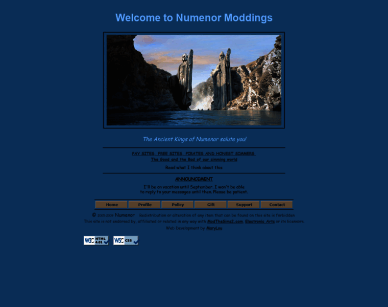 Numenor-moddings.com thumbnail
