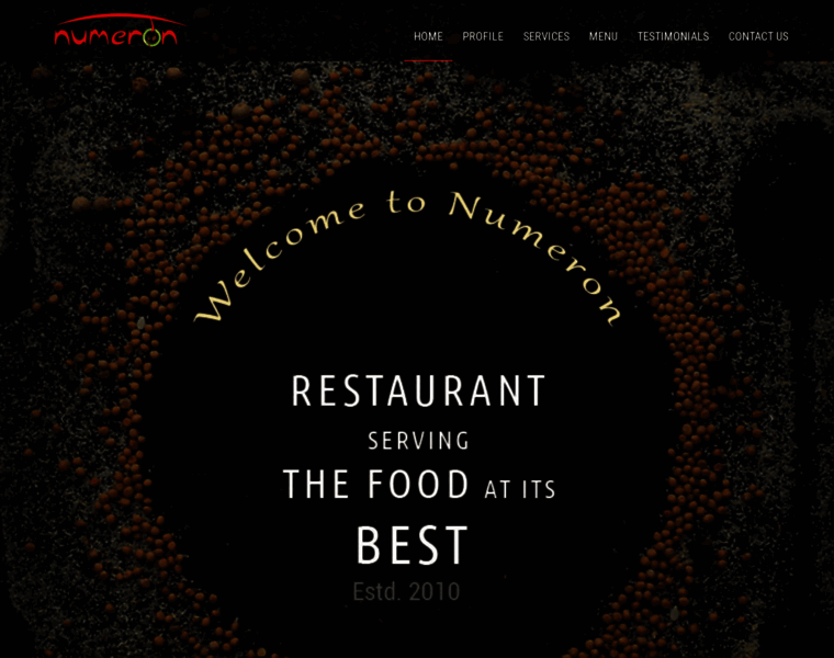 Numeronrestaurant.com thumbnail