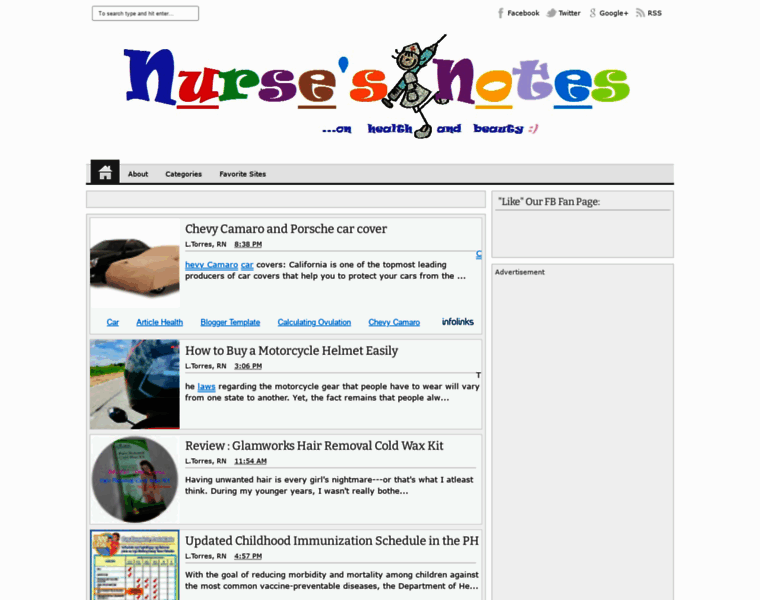 Nursecism.com thumbnail