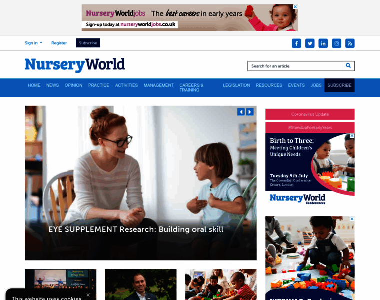 Nurseryworld.co.uk thumbnail