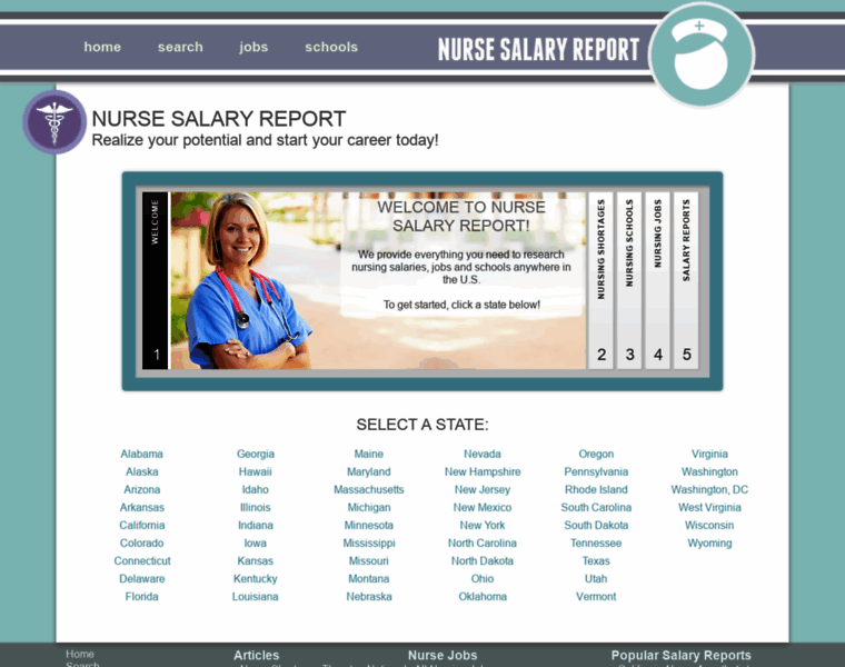 Nursesalaryreport.com thumbnail