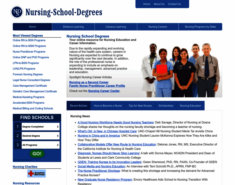 Nursing-school-degrees.com thumbnail