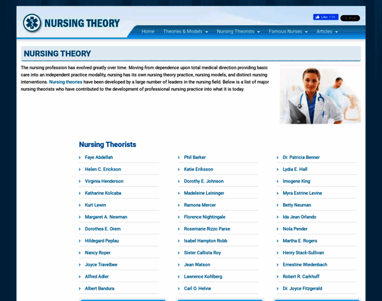 Nursing-theory.org thumbnail