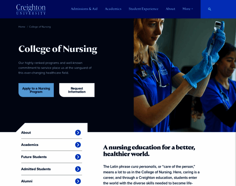 Nursing.creighton.edu thumbnail