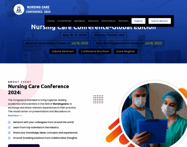 Nursingcareconference.com thumbnail