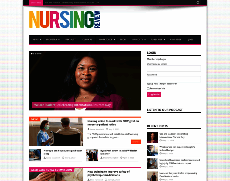 Nursingreview.com.au thumbnail