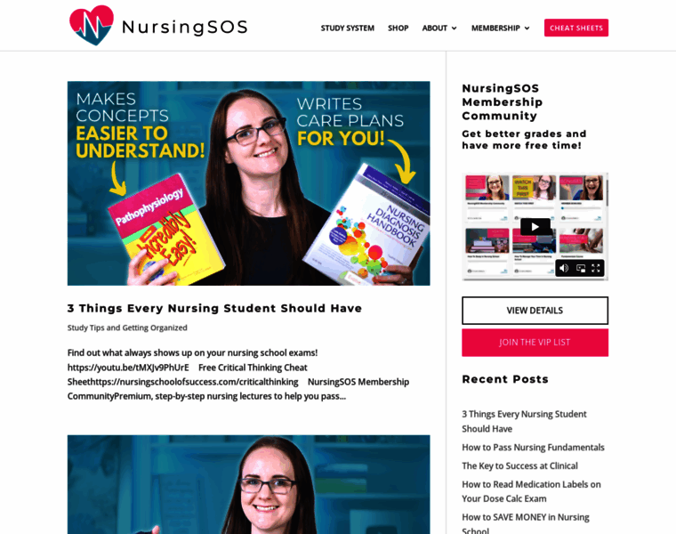 Nursingschoolofsuccess.com thumbnail