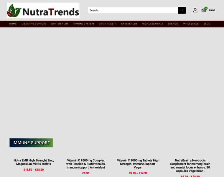 Nutratrends.uk thumbnail