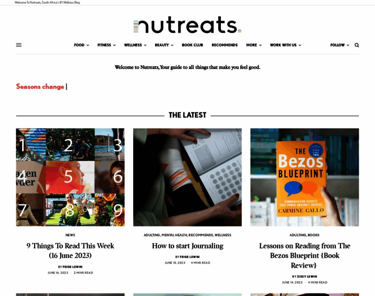 Nutreats.co.za thumbnail
