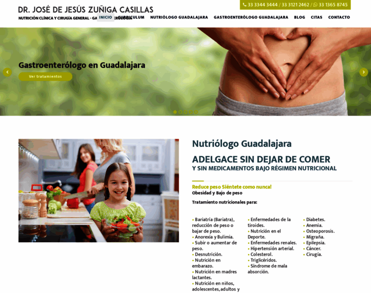 Nutricionguadalajara.com thumbnail