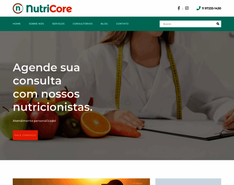 Nutricore.com.br thumbnail