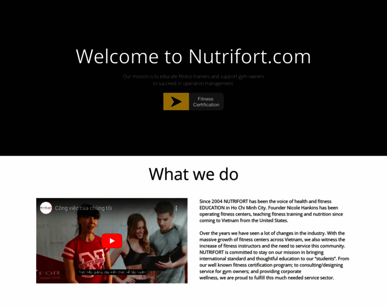 Nutrifort.com thumbnail