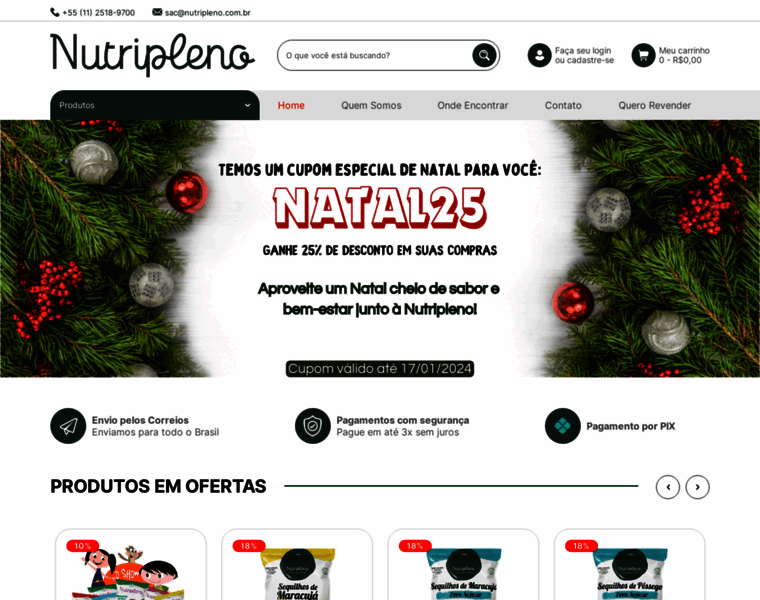 Nutripleno.com.br thumbnail