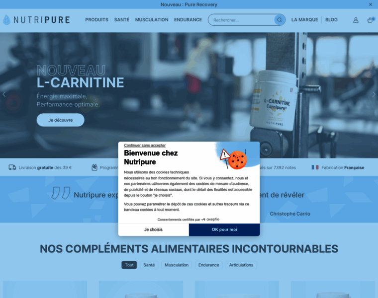 Nutripure.fr thumbnail