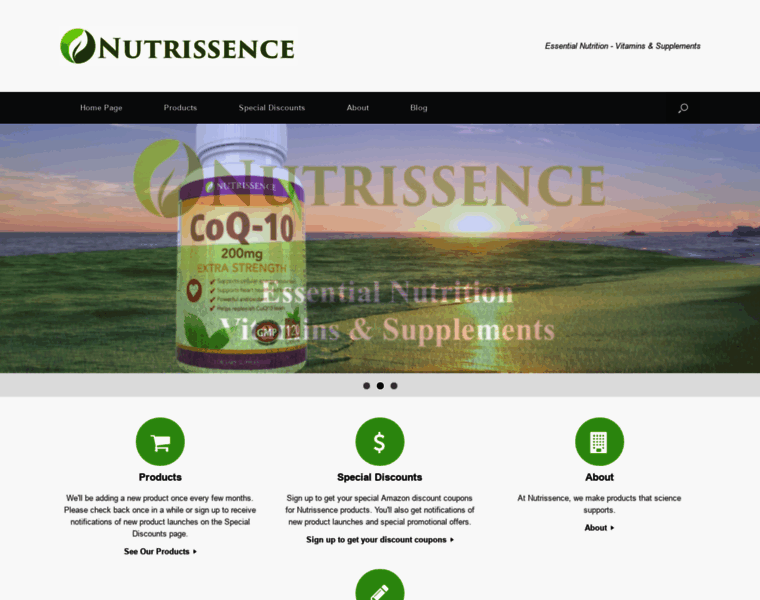 Nutrissence.com thumbnail