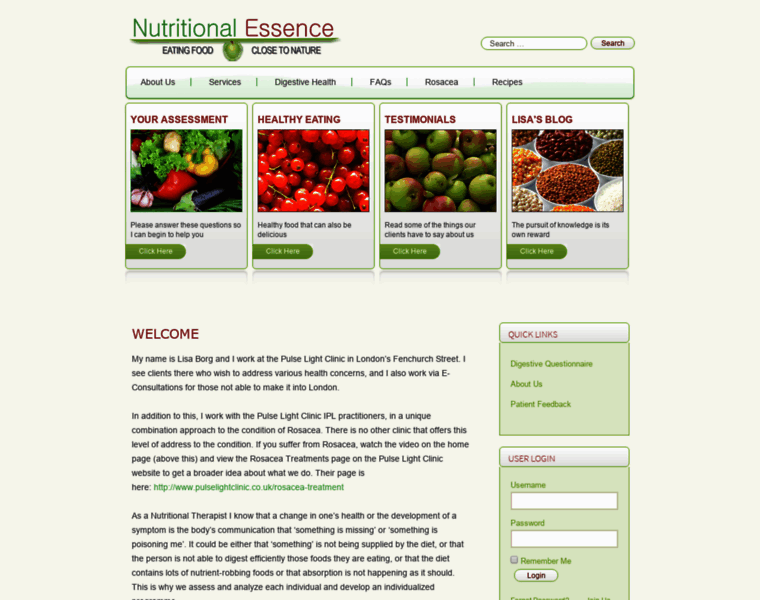 Nutritionalessence.com thumbnail