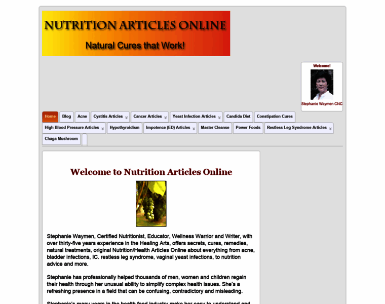 Nutritionarticlesonline.com thumbnail