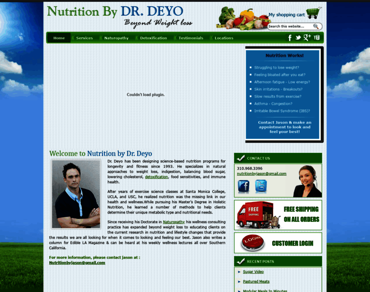 Nutritionbydrdeyo.com thumbnail