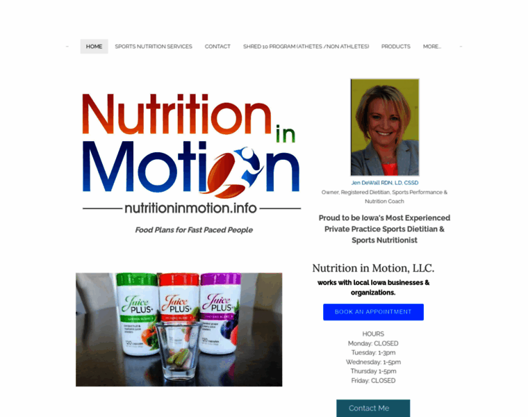 Nutritioninmotion.info thumbnail