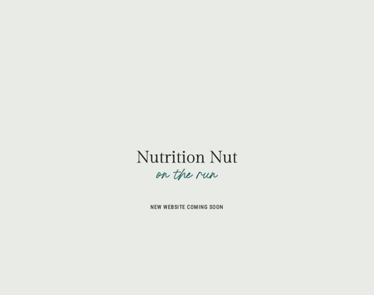 Nutritionnutontherun.com thumbnail