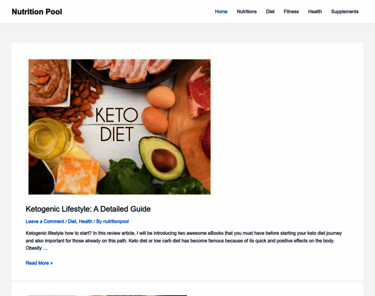 Nutritionpool.com thumbnail