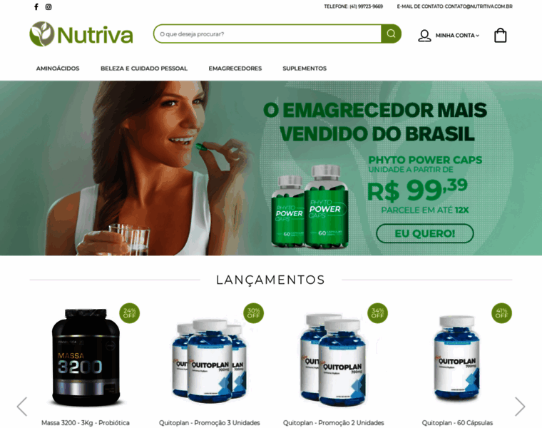 Nutriva.com.br thumbnail
