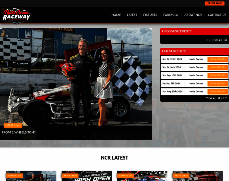 Nuttscornerraceway.co.uk thumbnail