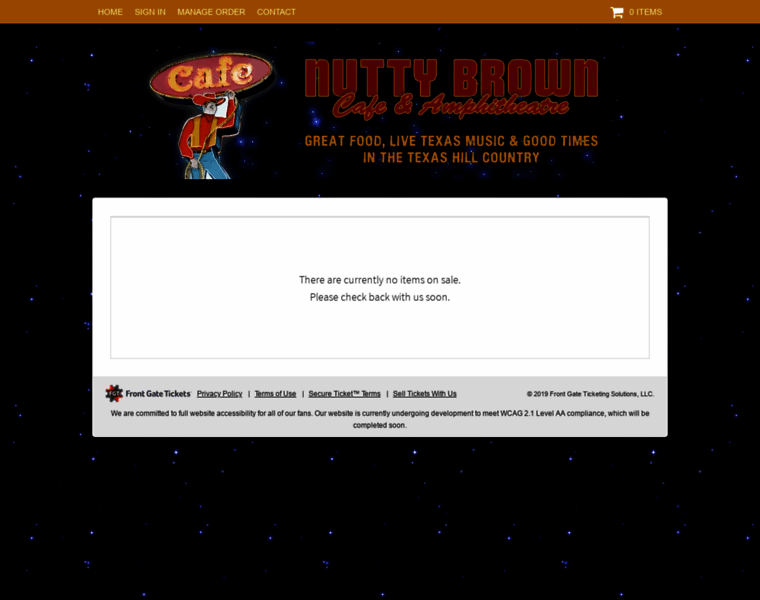 Nuttybrown.frontgatetickets.com thumbnail