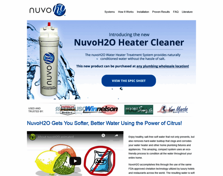 Nuvowater.com thumbnail