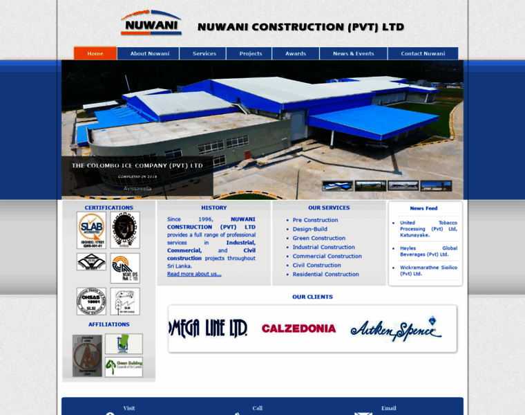 Nuwaniconstruction.com thumbnail