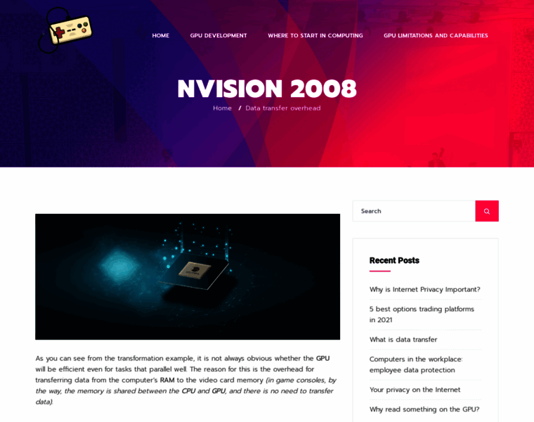 Nvision2008.com thumbnail