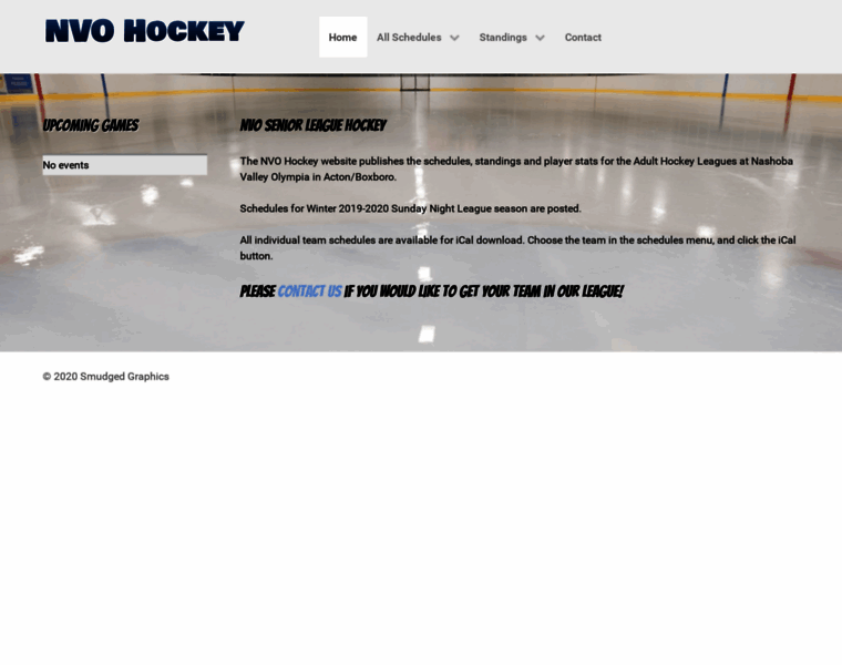 Nvohockey.com thumbnail