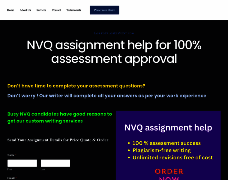Nvqassignmenthelper.co.uk thumbnail Nvqassignmenthelper.co.uk thumbnail