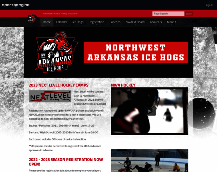 Nwahockey.com thumbnail