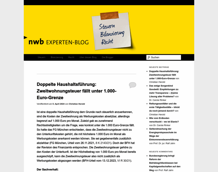 Nwb-experten-blog.de thumbnail