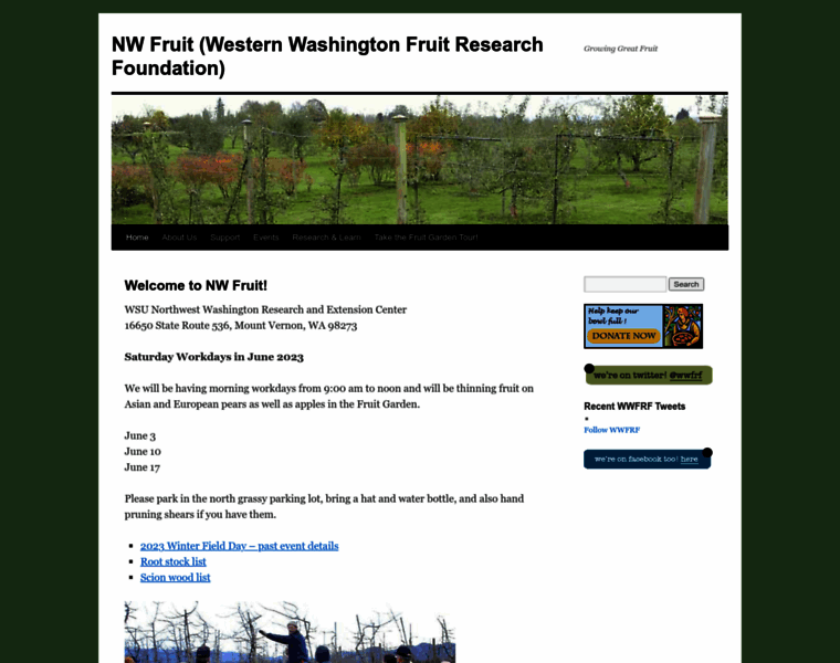 Nwfruit.org thumbnail