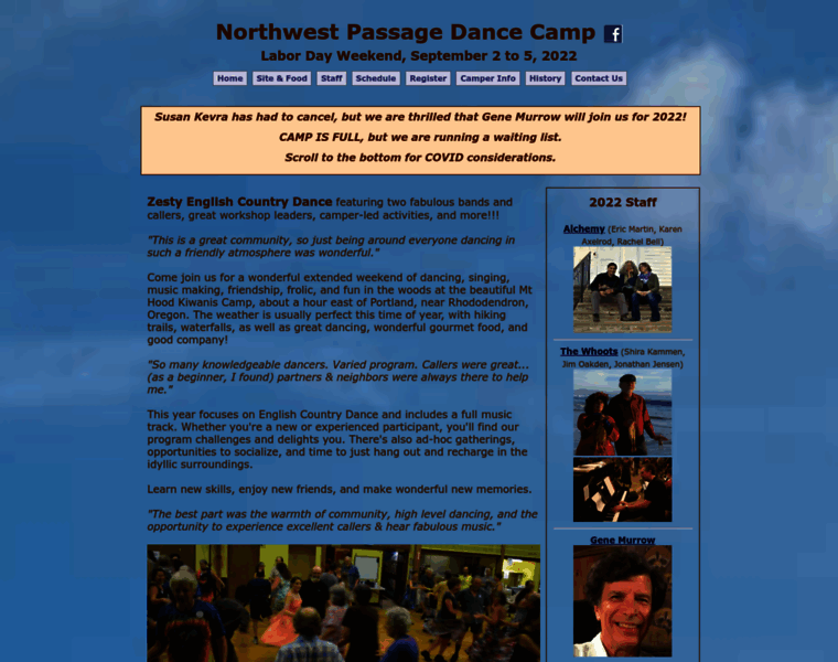 Nwpassagedancecamp.org thumbnail