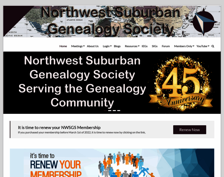 Nwsgenealogy.org thumbnail