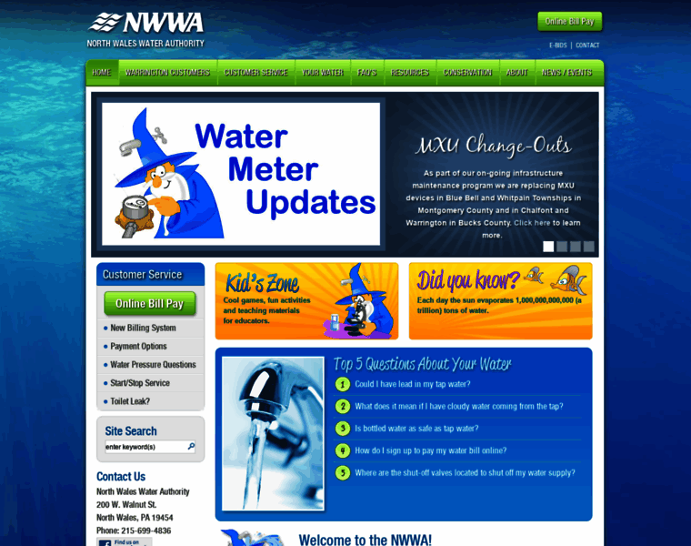 Nwwater.com thumbnail