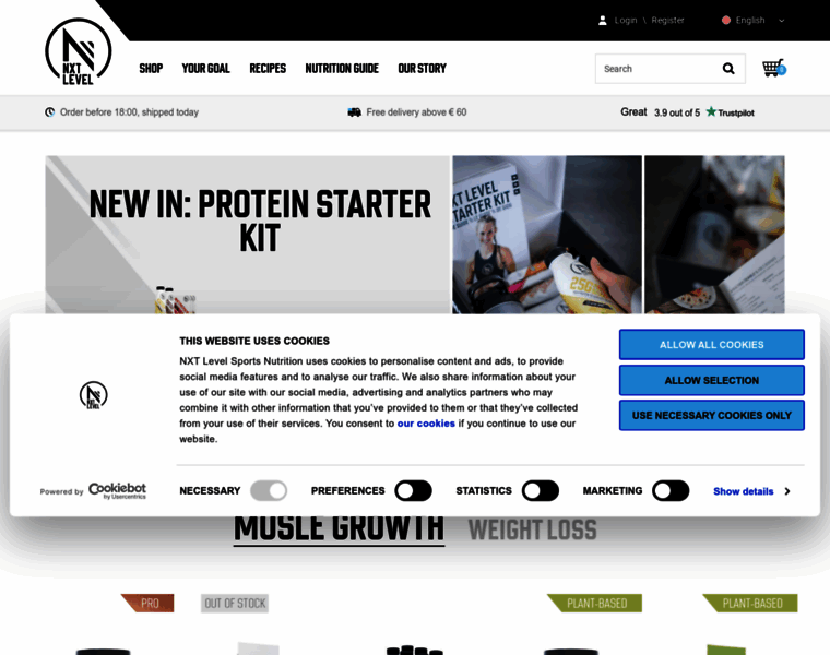 Nxtlevelsportsnutrition.com thumbnail
