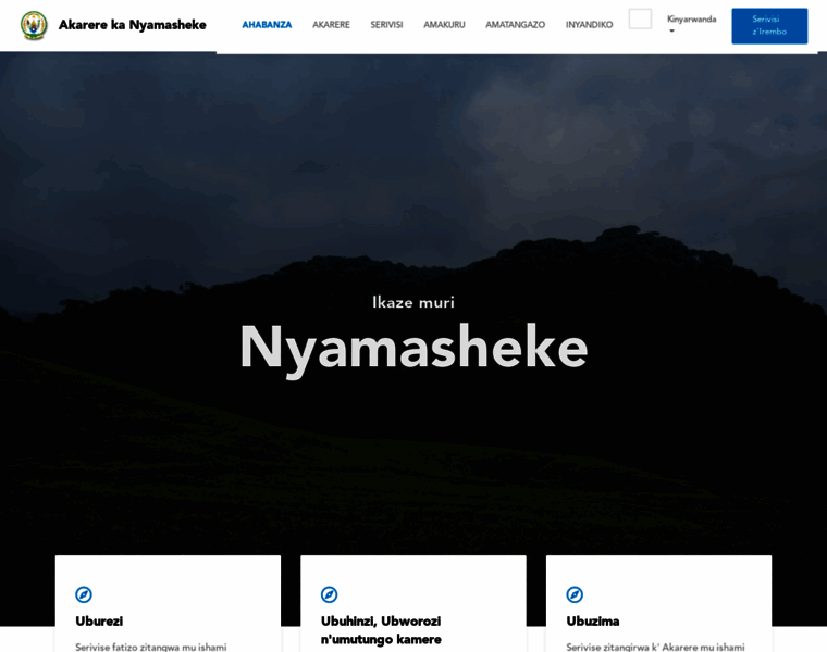 Nyamasheke.gov.rw thumbnail