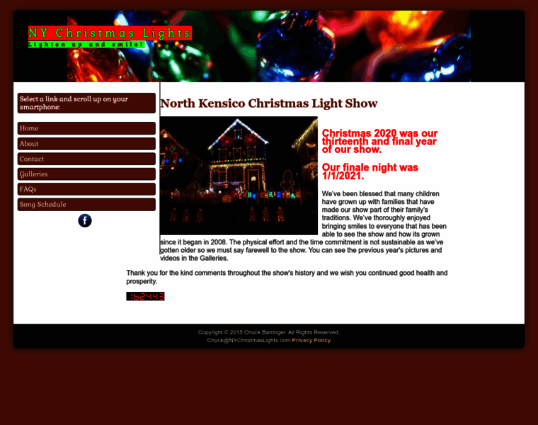 Nychristmaslights.com thumbnail