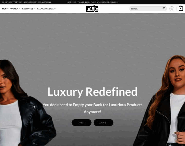 Nycjackets.com thumbnail