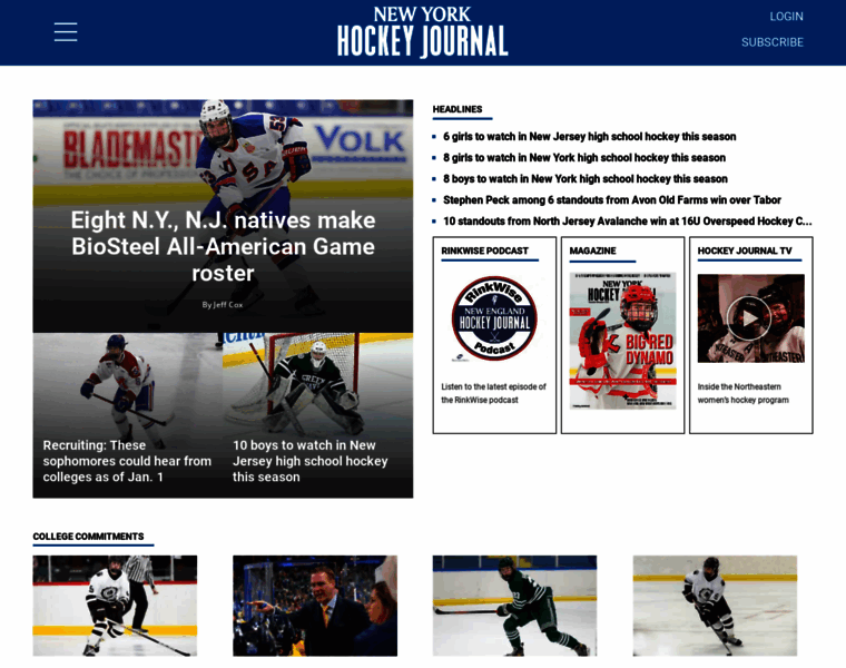 Nyhockeyjournal.com thumbnail