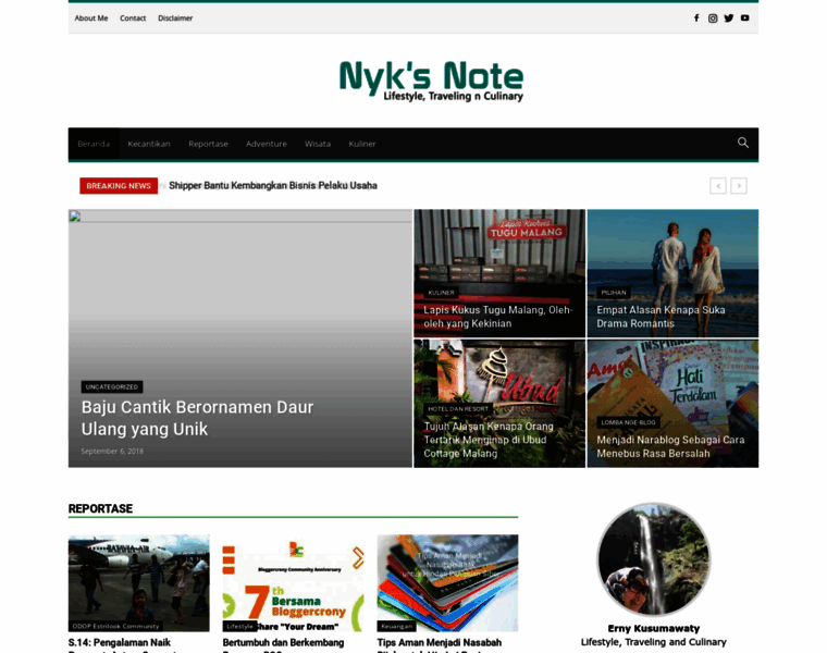Nyknote.com thumbnail